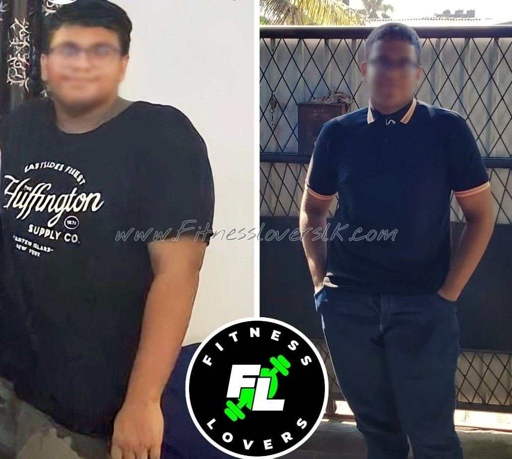 Fitness Lovers LK Transformation Result
