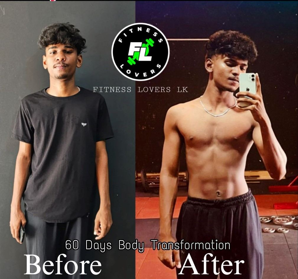 Fitness Lovers LK Transformation Result