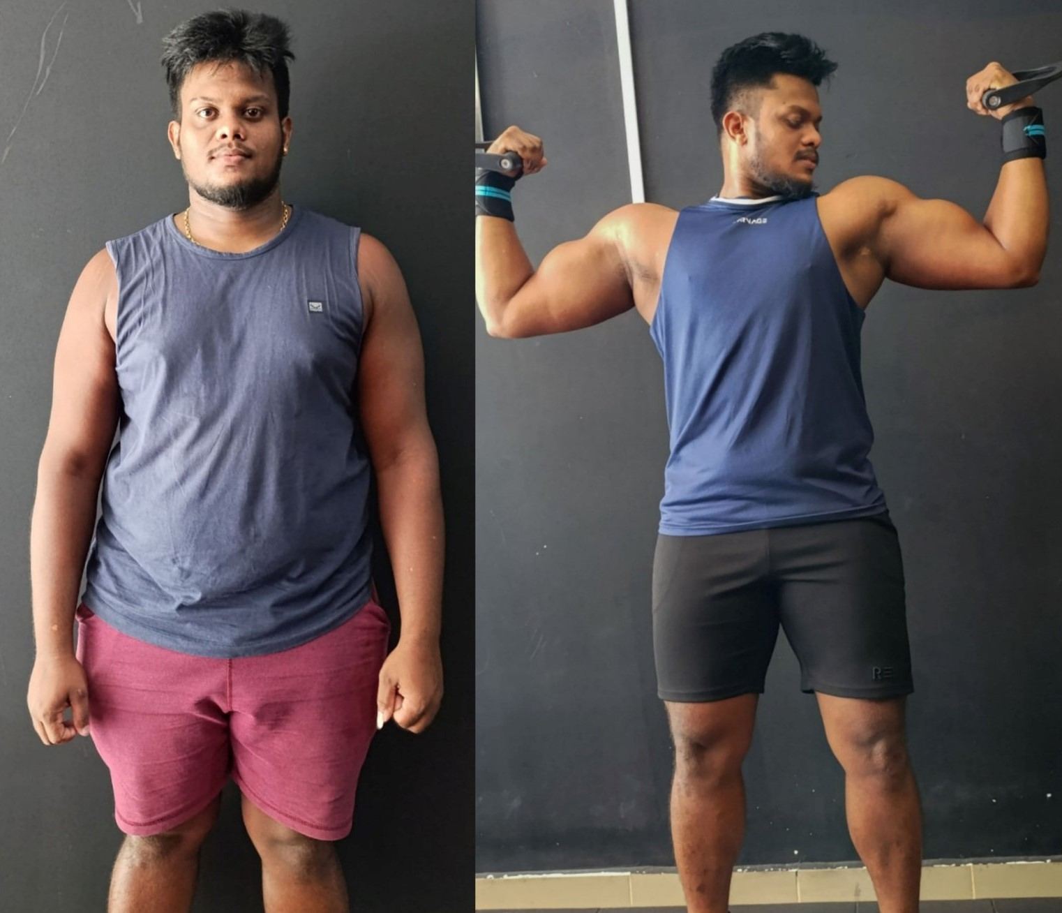 Fitness Lovers LK Transformation Result