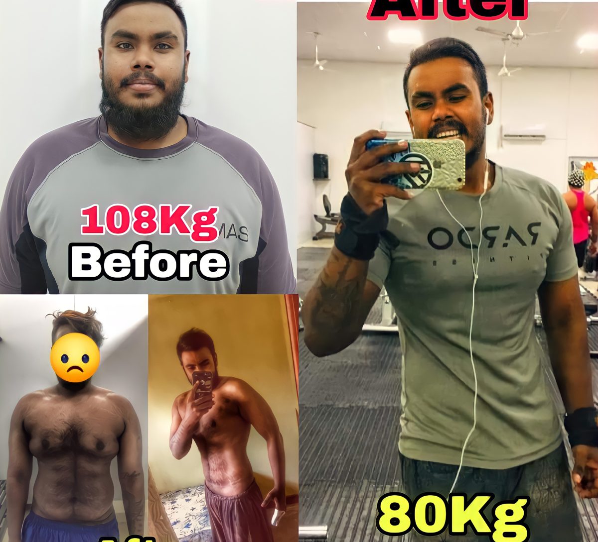 Fitness Lovers LK Transformation Result